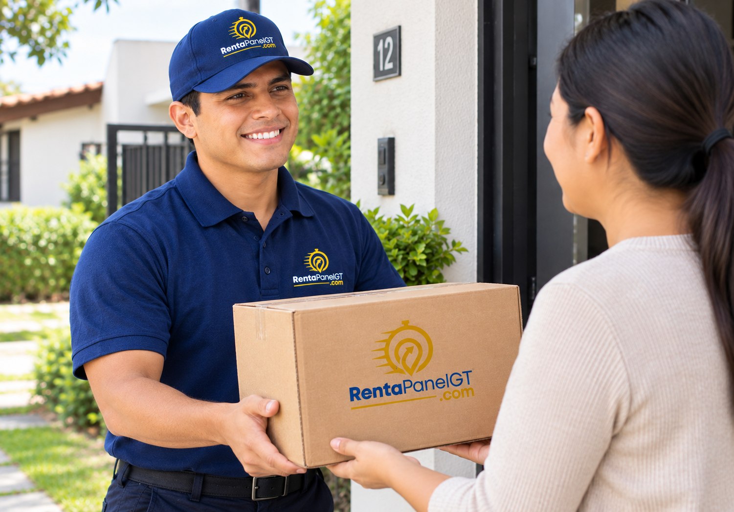 Entrega de paquetería a domicilio
